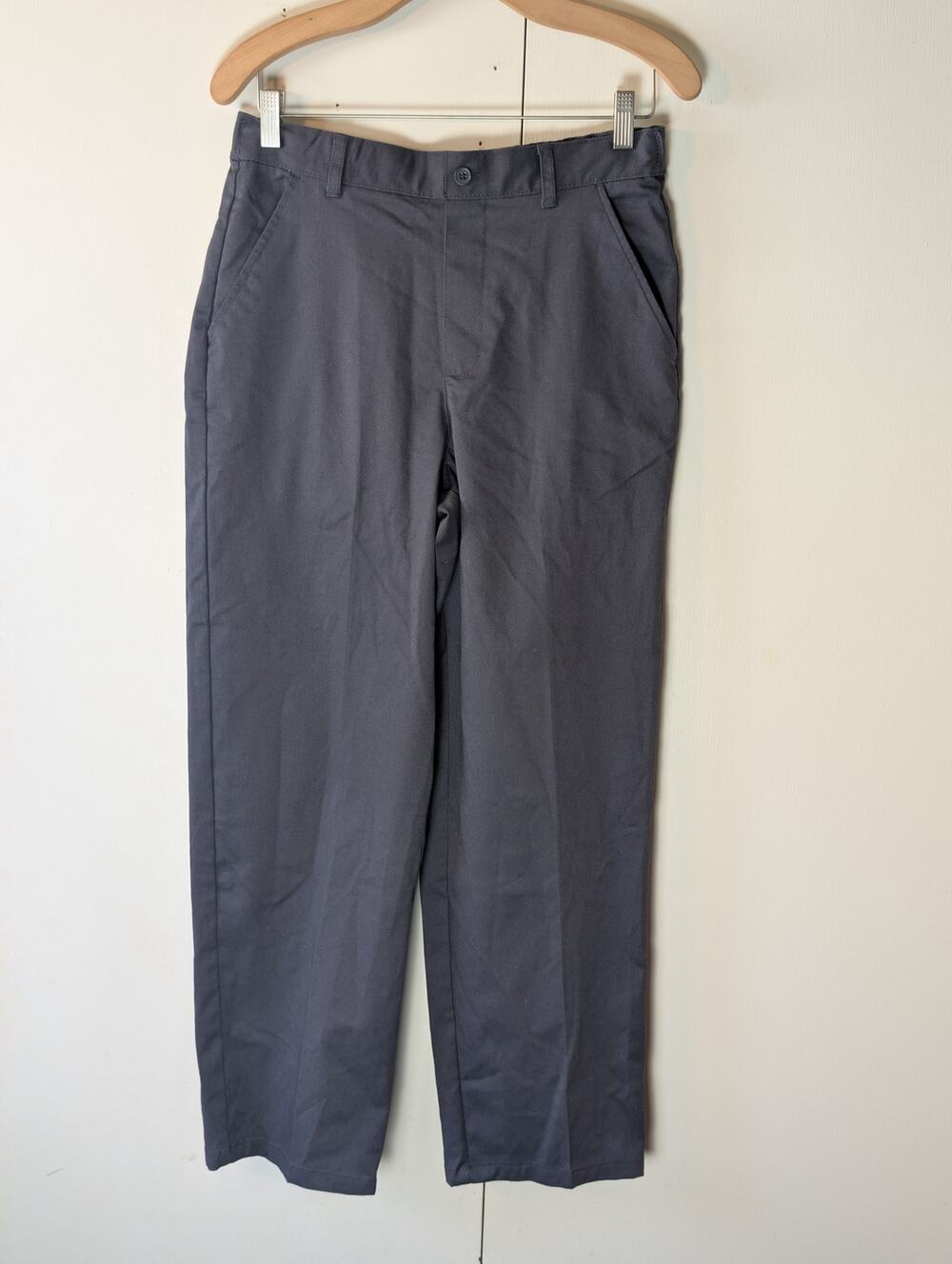 French Toast Relax Fit Grey Size 16 Husky Pants
